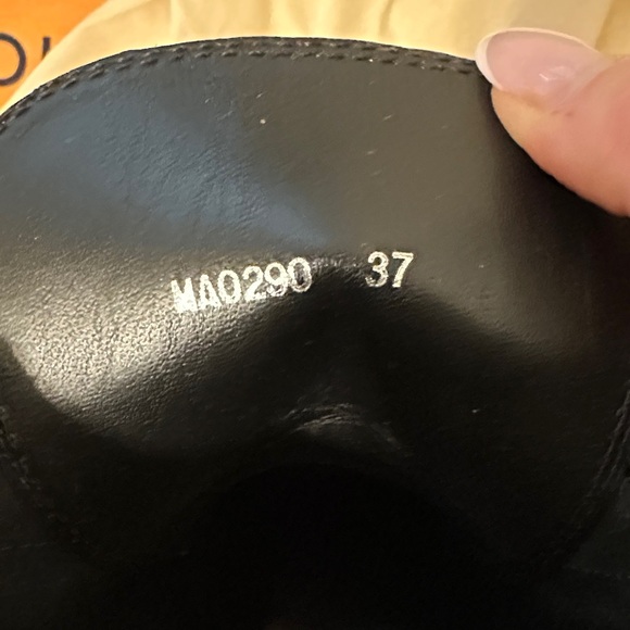 Louis Vuitton Monogram Suede Combat Boots - Picture 11 of 11
